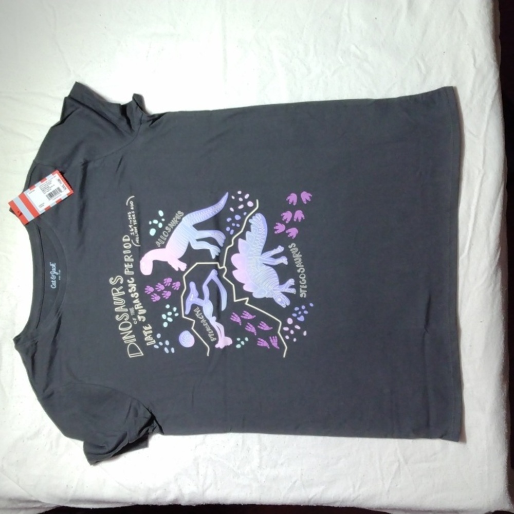 Cat & Jack Girl's Dino T shirt